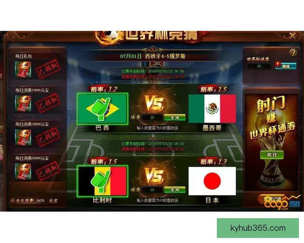 世界杯竞猜赔率分析与热门球队走势预测揭秘